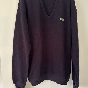 Lacoste Men's Black Sweater
